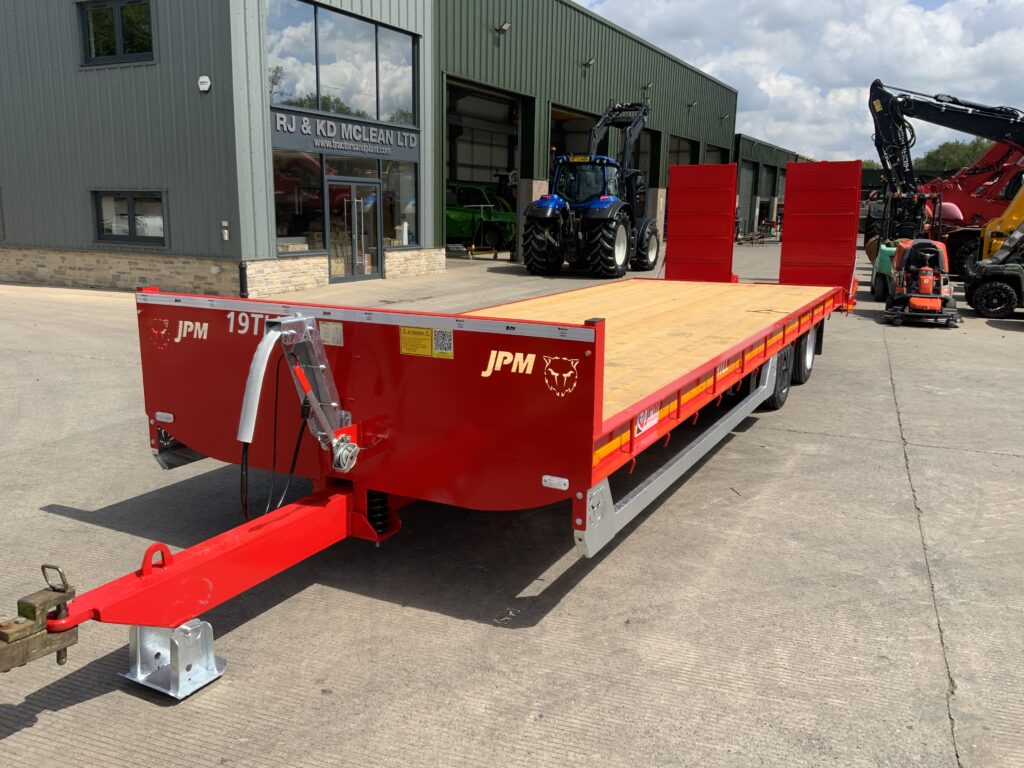 JPM 28ft Red Low Loader Trailer (ST26747)