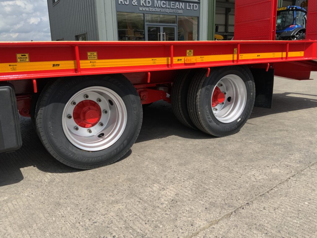 JPM 28ft Red Low Loader Trailer (ST26747)