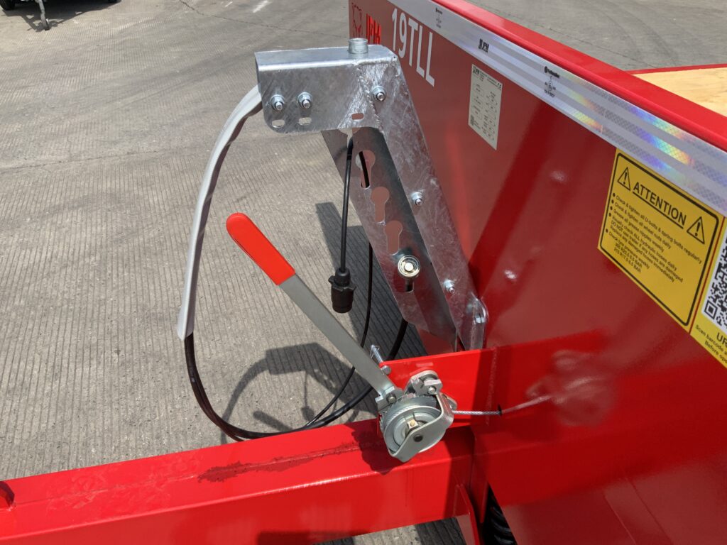 JPM 28ft Red Low Loader Trailer (ST26747)