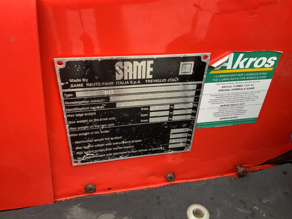 Same Solaris 45 Tractor (ST26680)