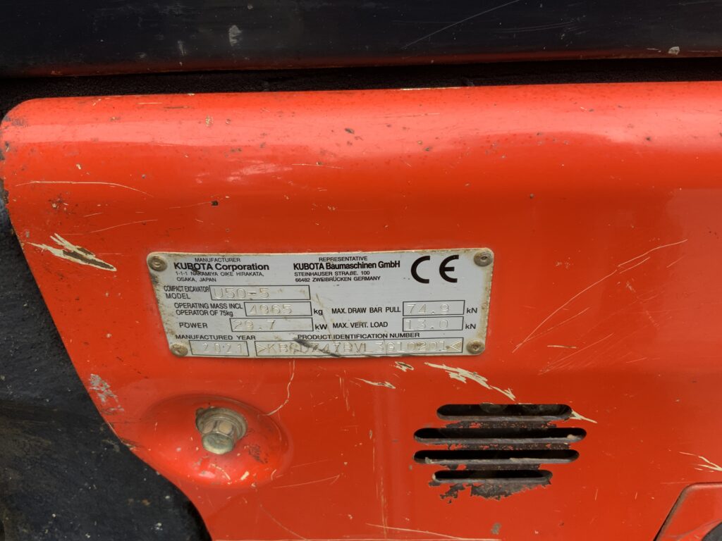 Kubota U50-5 Digger (ST26362)