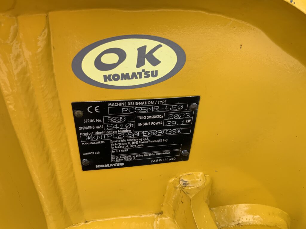 Komatsu PC55MR-5 Digger (ST26743)