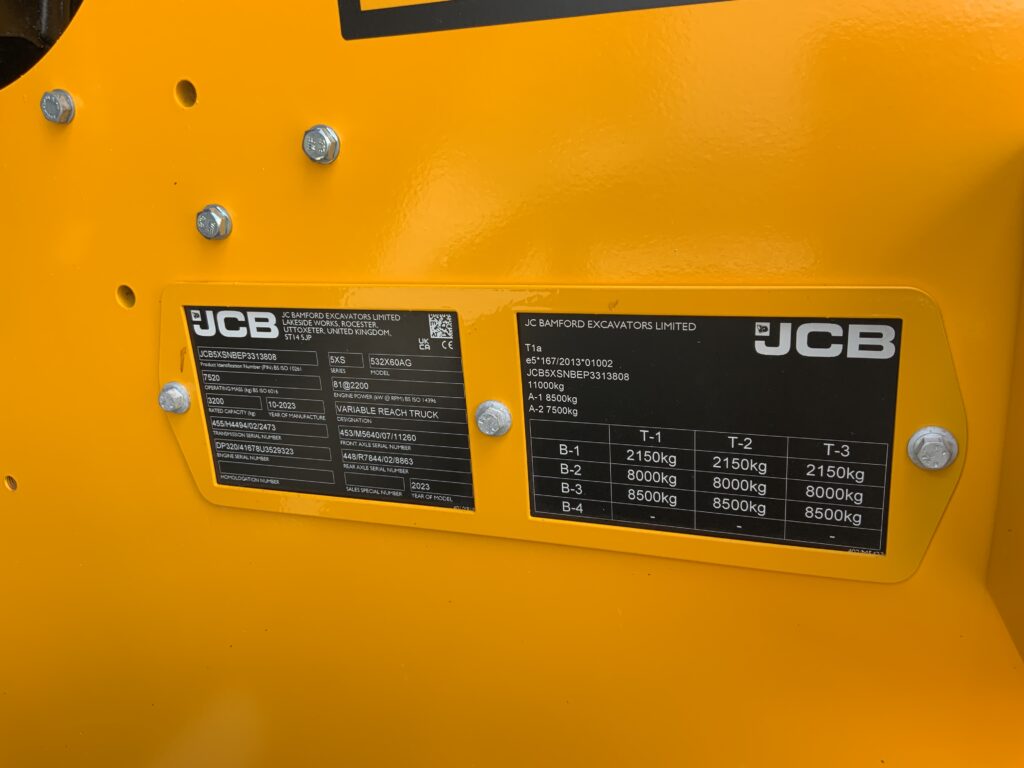 JCB 532-60 Agri Telehandler (ST26357)