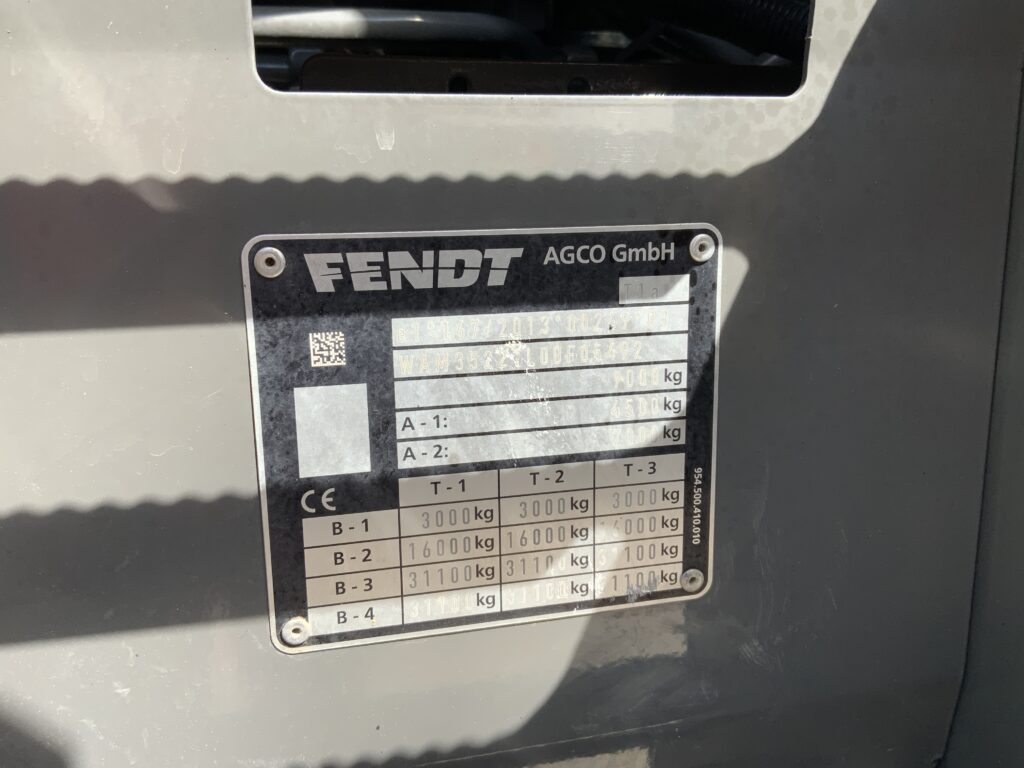 Fendt 312 power Tractor (ST26366)