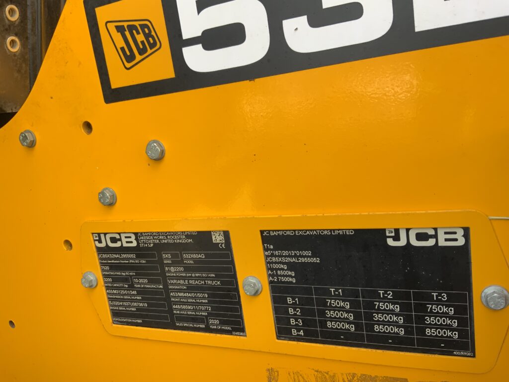 JCB 532-60 Agri Telehandler (ST26745)