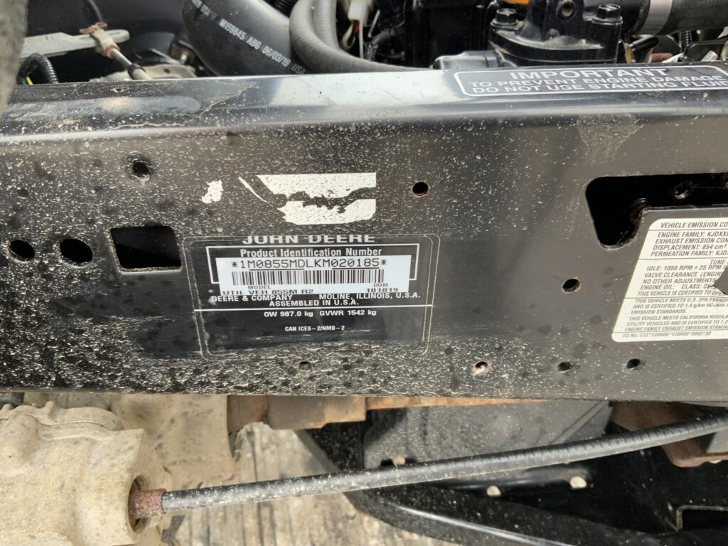 John Deere xuv 855SM.S4. Twin Seater Gator (ST14666)