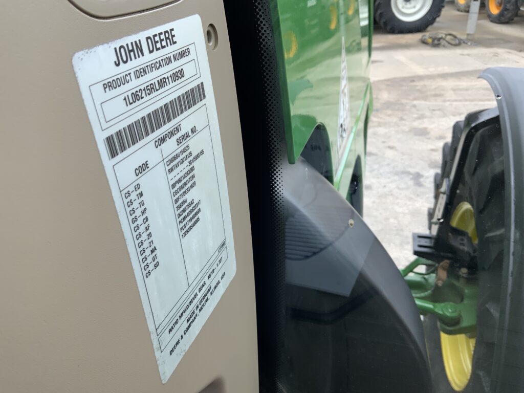 John Deere 6215R Premium Edition Tractor (ST26207)
