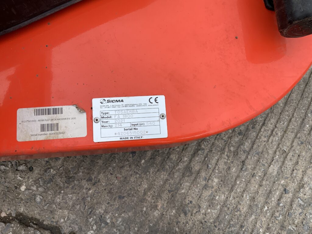 Sicma Tosaerba FA1800 Topper (ST26579)