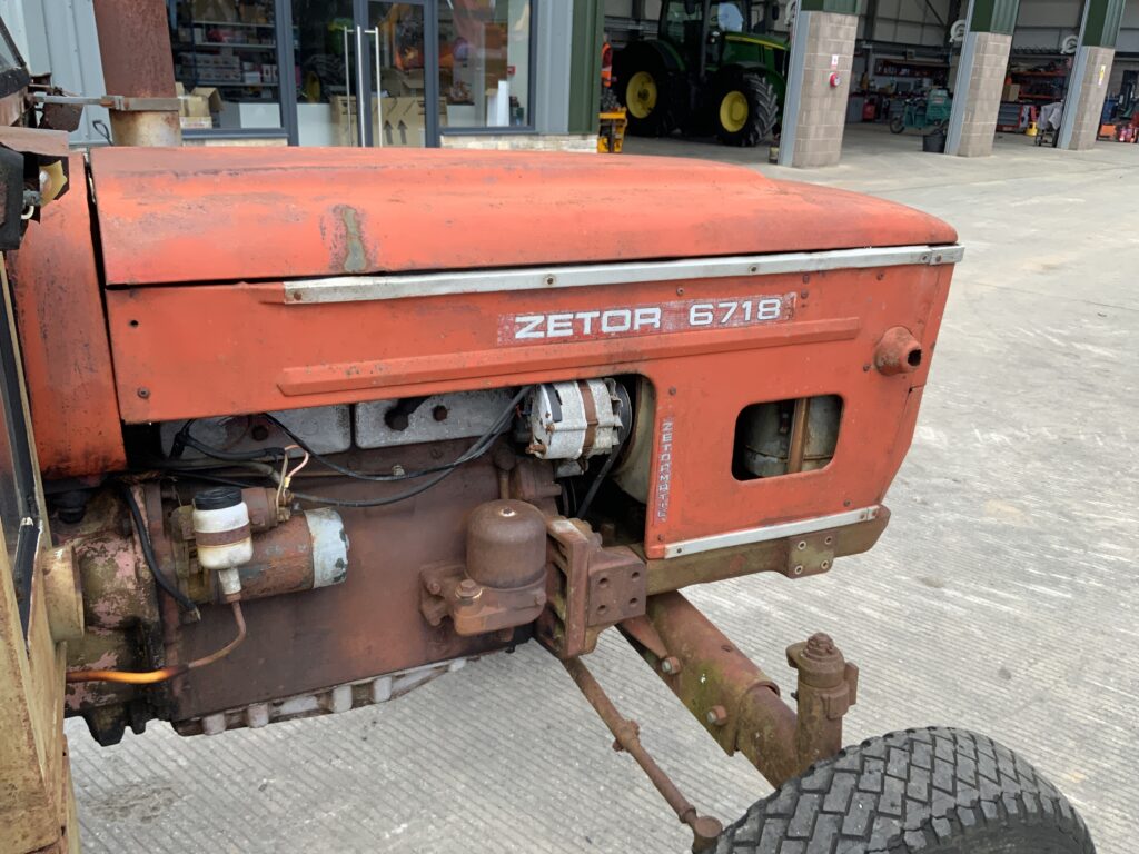Zetor Job Lot Of 5911, 7011 & 6718 Tractors