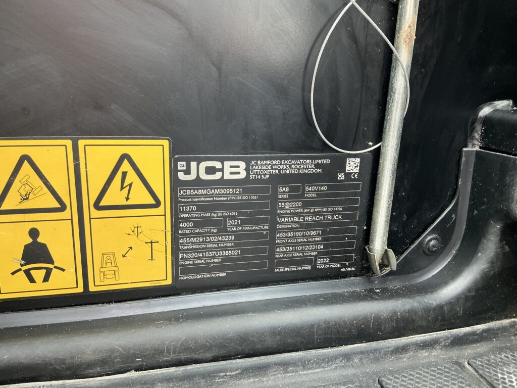 JCB 540-140 Hi Viz Telehandler (ST26352)