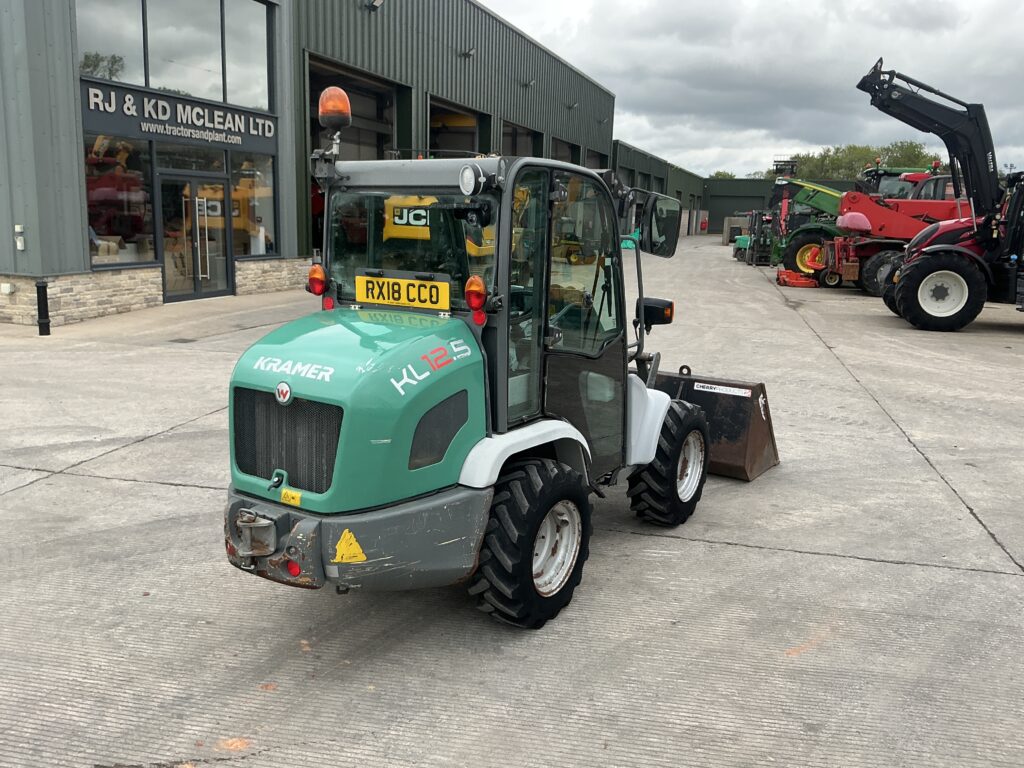 Kramer KL12.5 Wheeled Compact Loading Shovel (ST26518)