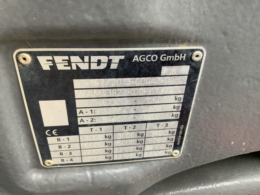 Fendt 516 Power Plus Tractor (ST26147)
