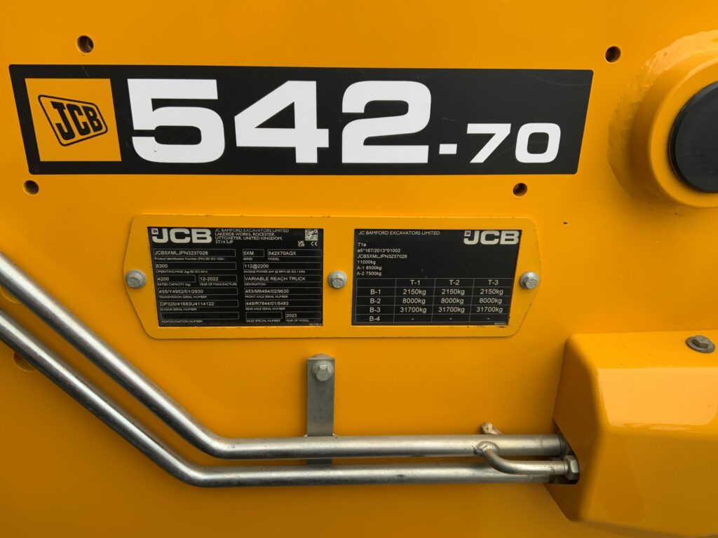 JCB 542-70 Agri Xtra Telehandler (ST26293)