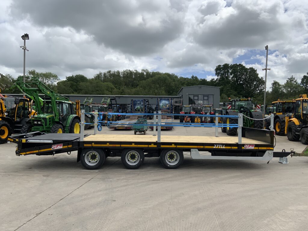 JPM Black 26ft tri Axle low Loader Trailer (ST26937)