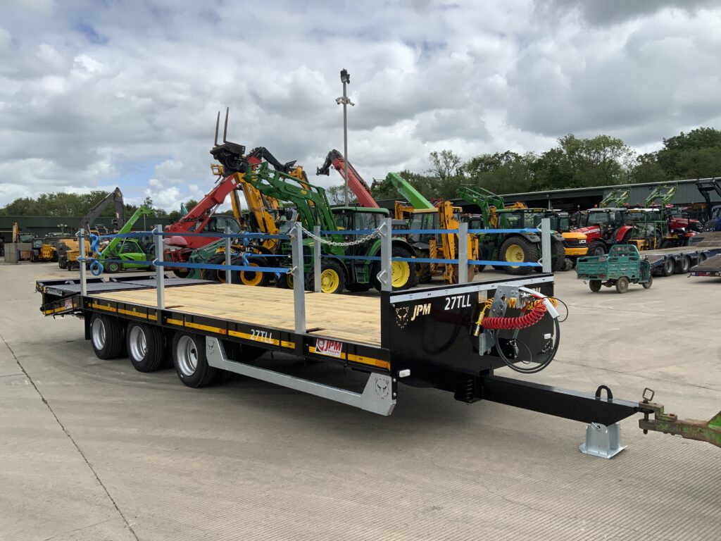 JPM Black 26ft tri Axle low Loader Trailer (ST26937)