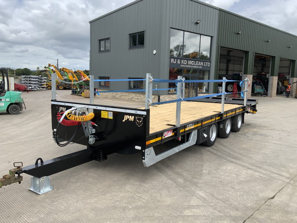 JPM Black 26ft tri Axle low Loader Trailer (ST26937)