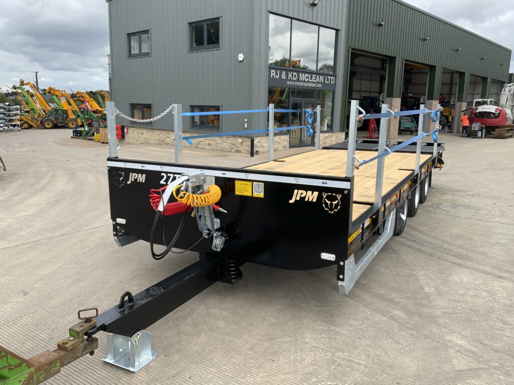 JPM Black 26ft tri Axle low Loader Trailer (ST26937)