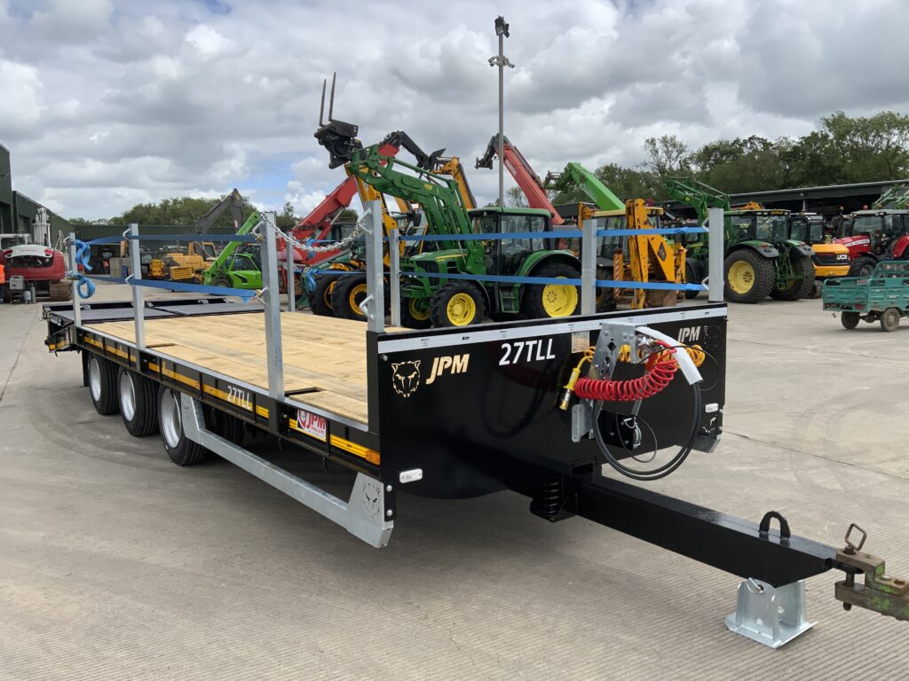 JPM Black 26ft tri Axle low Loader Trailer (ST26937)
