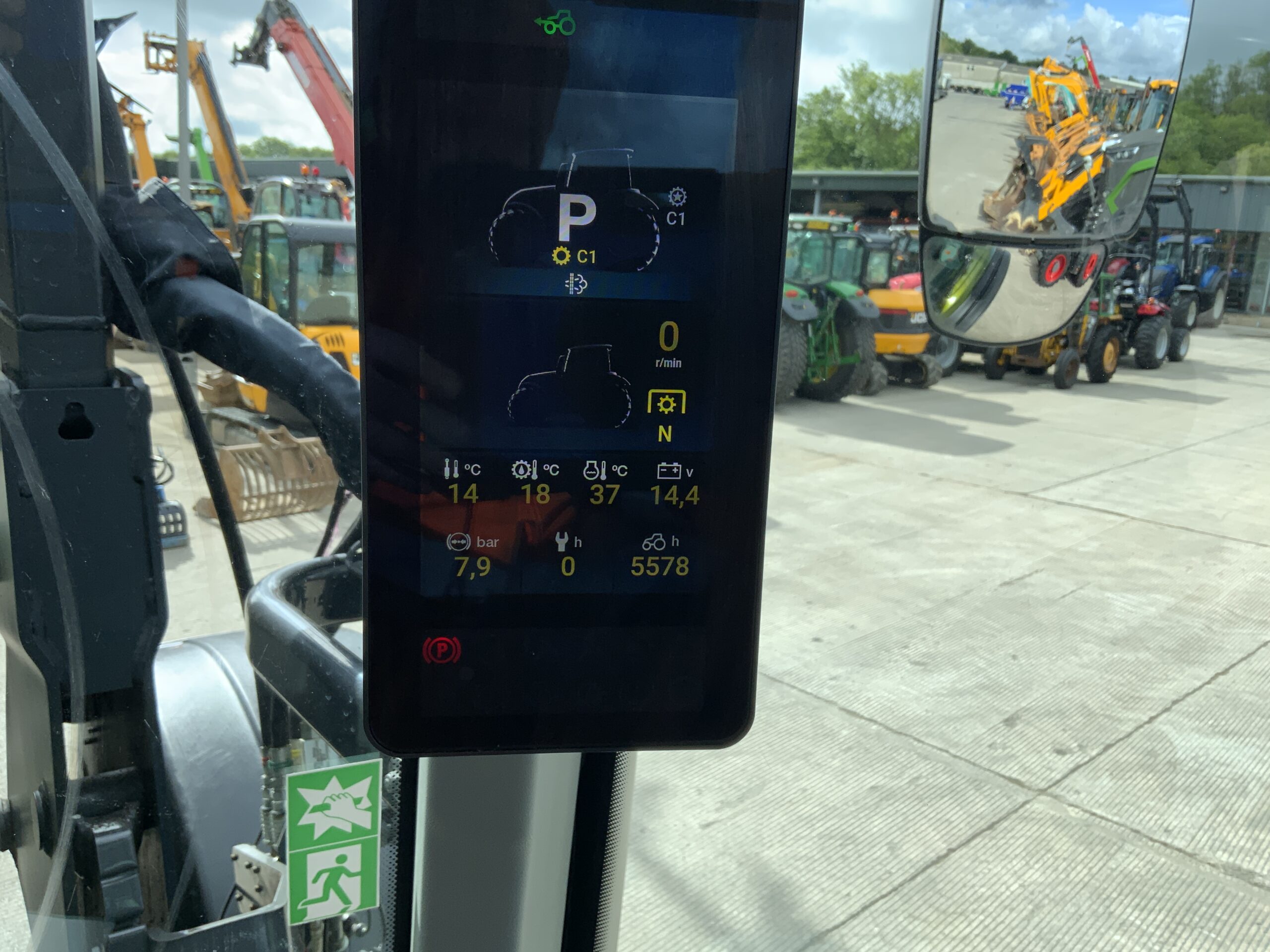 Valtra T155 Active Tractor (ST26785)