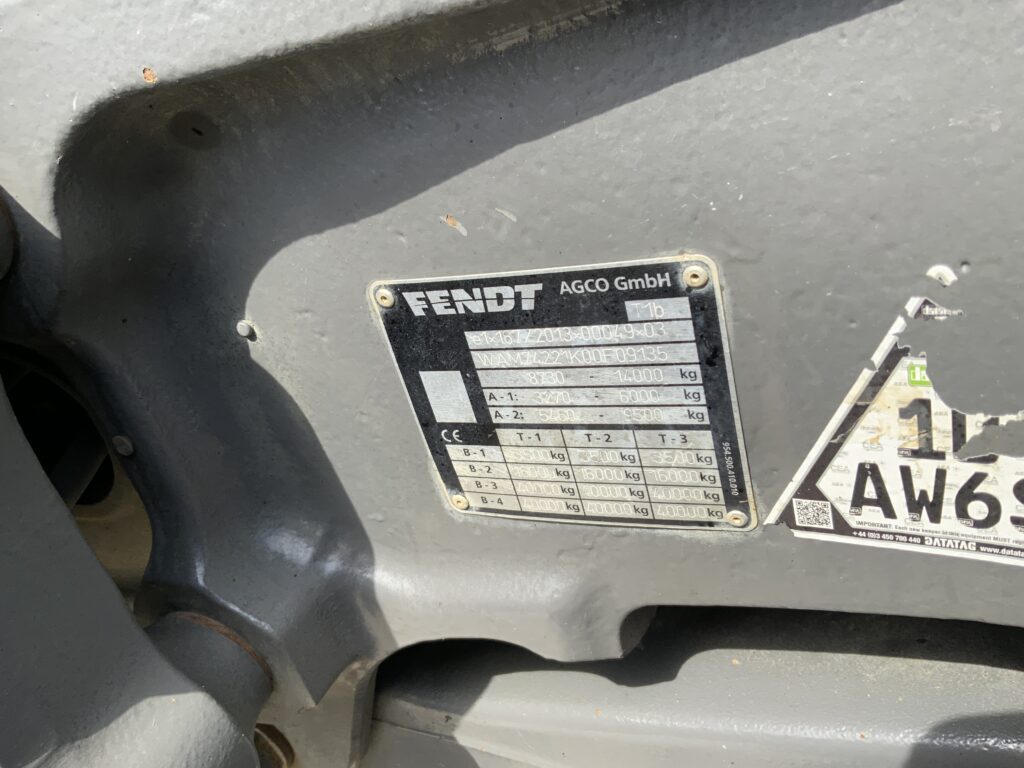 Fendt 722 Profi Plus Tractor (ST26905)