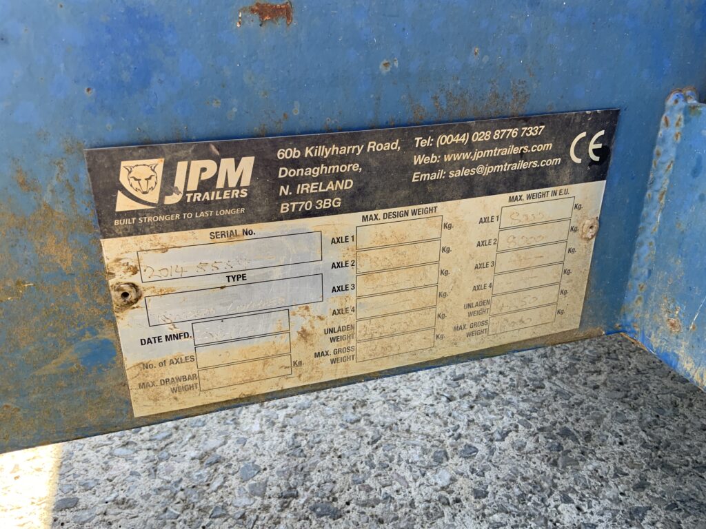 JPM 27ft Low Loader Trailer (ST27181)