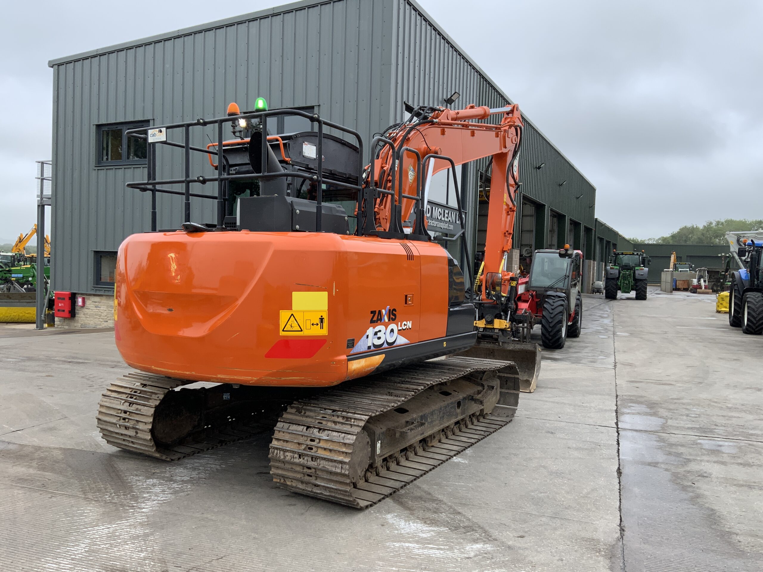 Hitachi Zaxis 130 LCN-6 Eco & Engcon Tilt Rotator Digger (ST26873