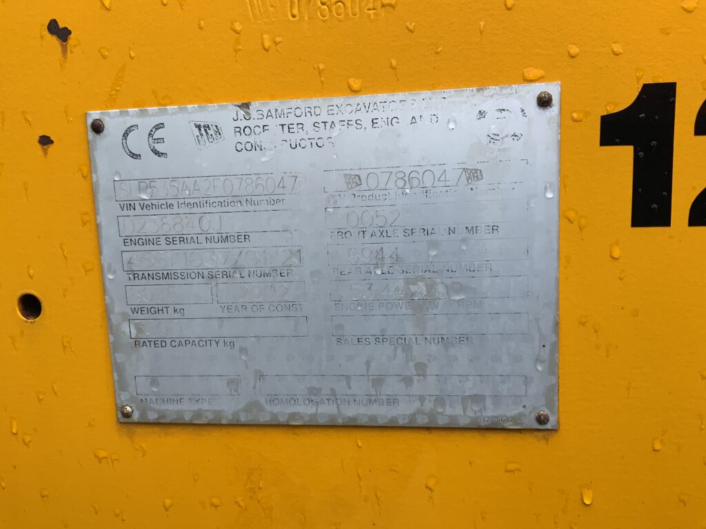 JCB 535-95 Telehandler (ST26077)