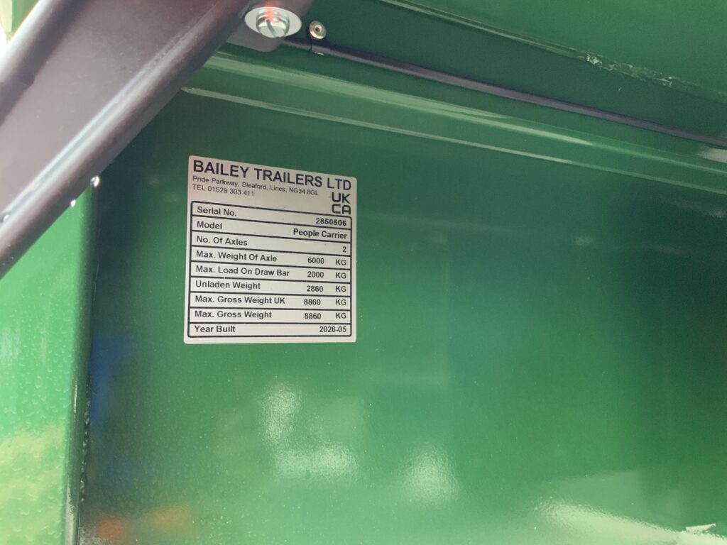 Bailey Trailers 23 People Seater Trailer (ST27026)