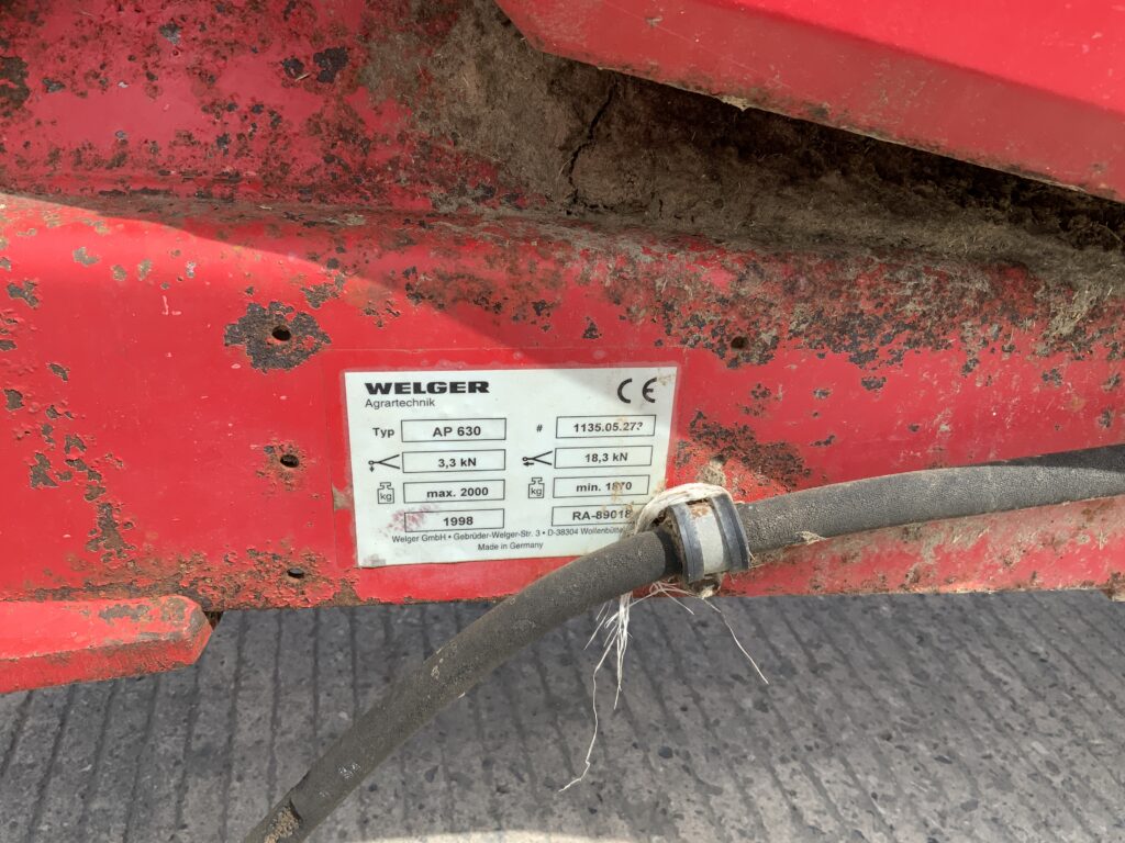 Welger /Lely AP630 Conventional Baler (ST26983)