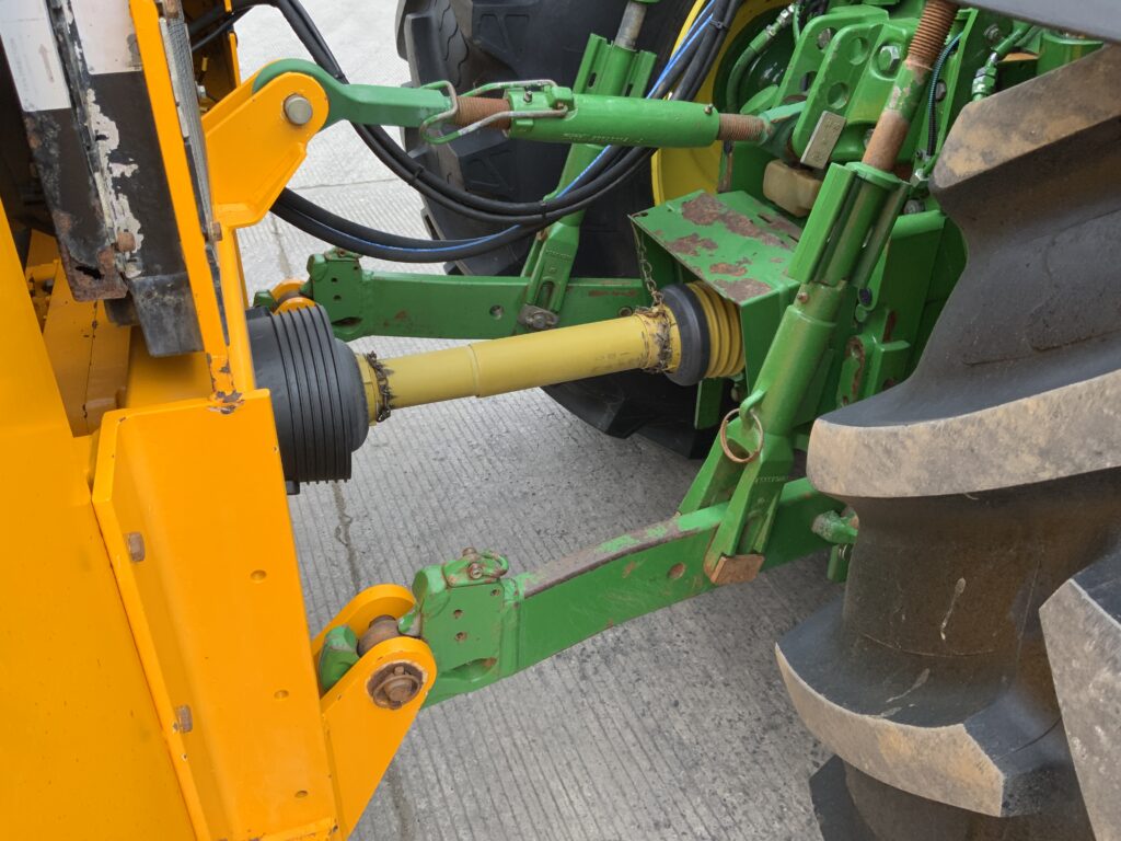 John Deere 6195R C/W Herder Mounted Hedge Trimmer (ST26503)
