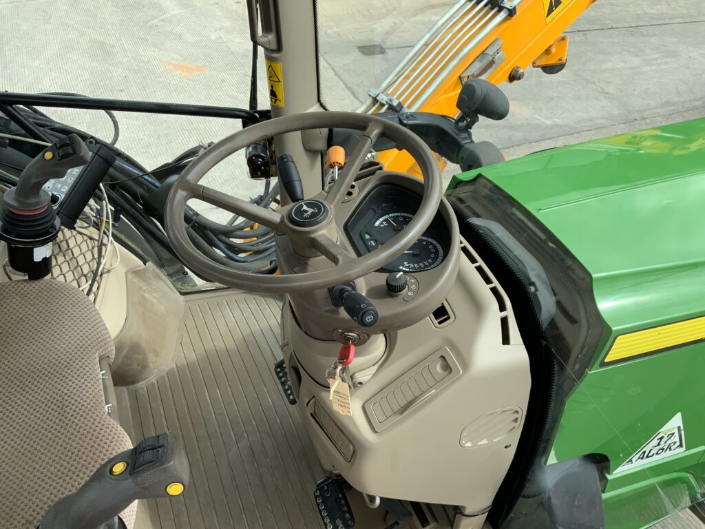 John Deere 6195R C/W Herder Mounted Hedge Trimmer (ST26503)