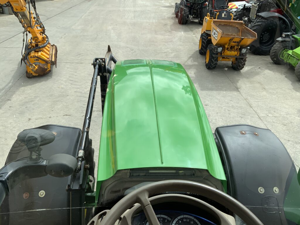 John Deere 6195R C/W Herder Mounted Hedge Trimmer (ST26503)