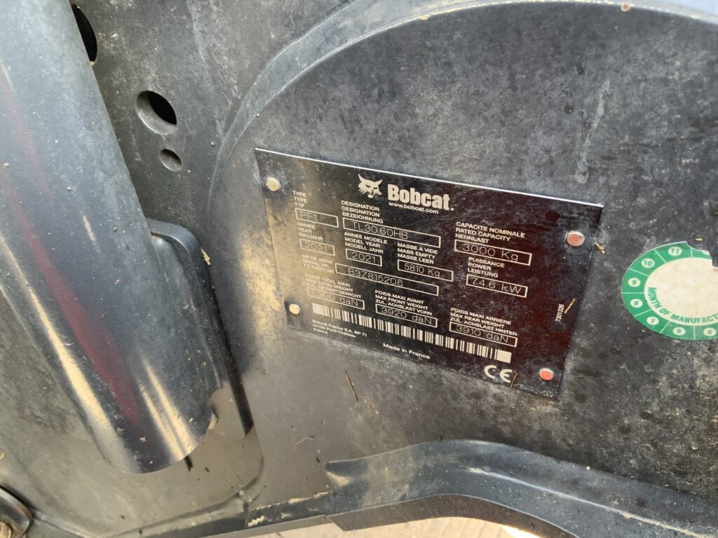 Bobcat TL30.60 Agri Telehandler (ST26283)