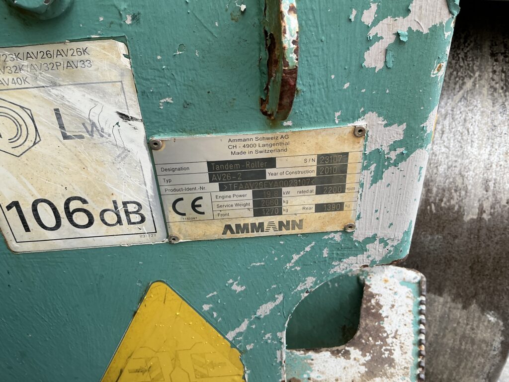 Ammann AV26-2 Roller (ST26828)