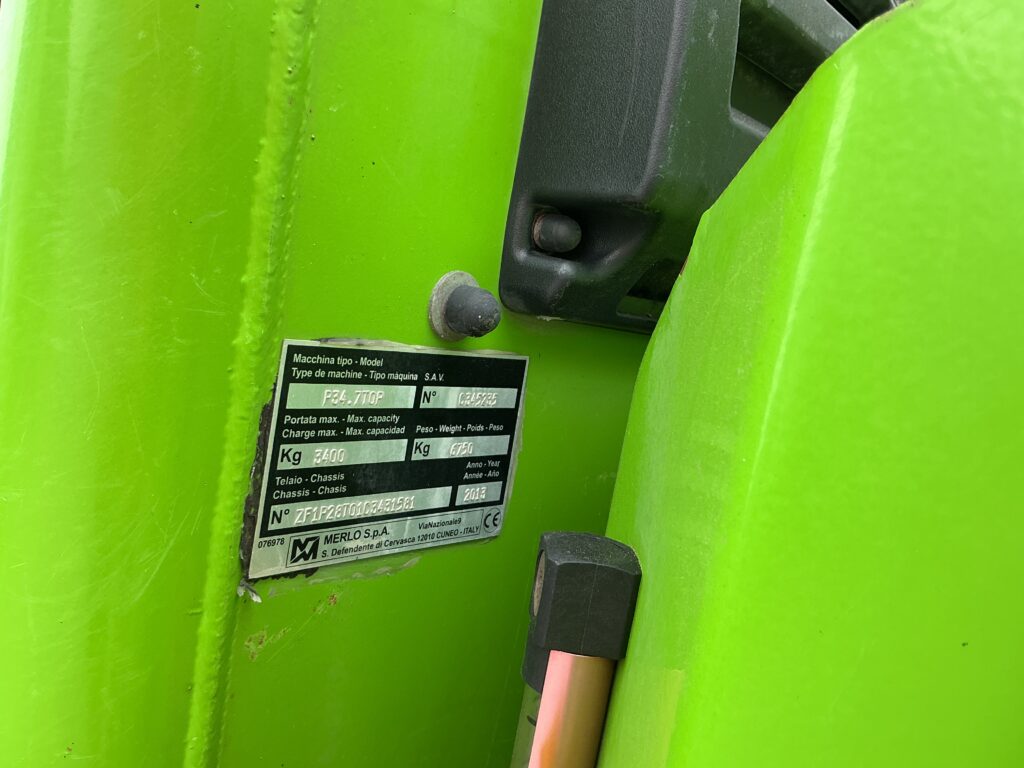 Merlo P34.7 Top Turbo Farmer Telehandler (ST26455)
