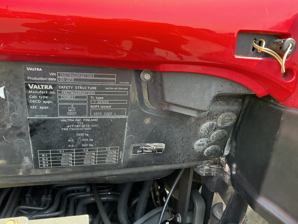 Valtra T194 Direct Tractor (ST26486)
