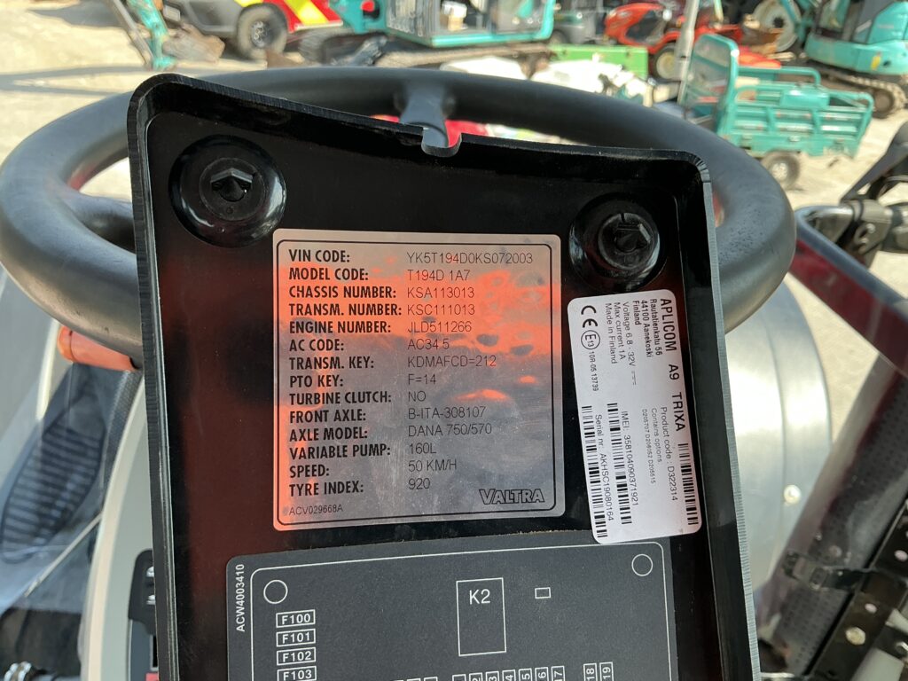 Valtra T194 Direct Tractor (ST26486)