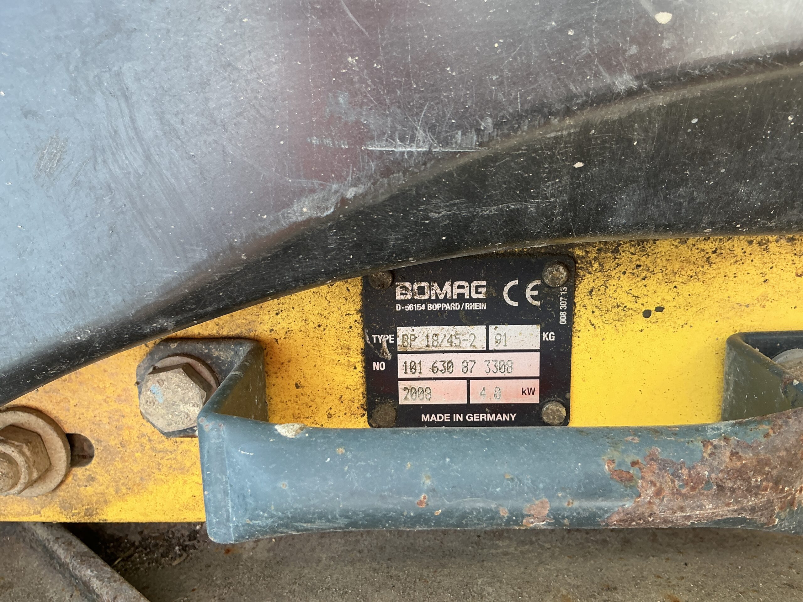 Bomag Wacker Plate (ST26993)