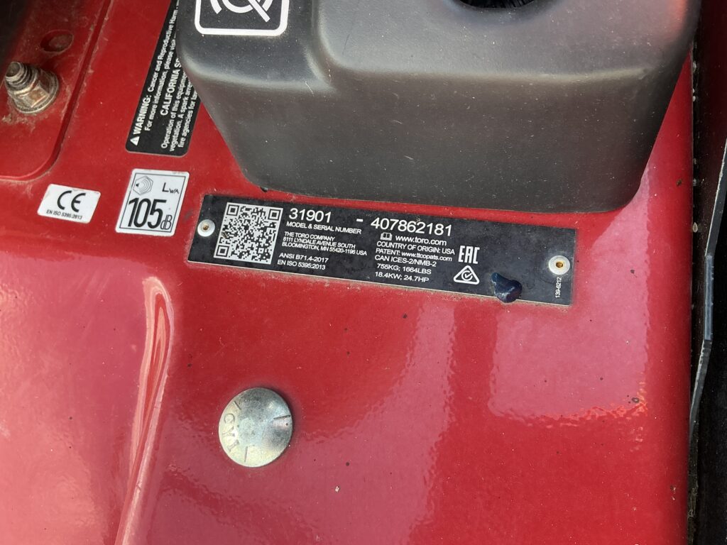 Toro Ground Master 3200 Out Front Mower (ST25273)