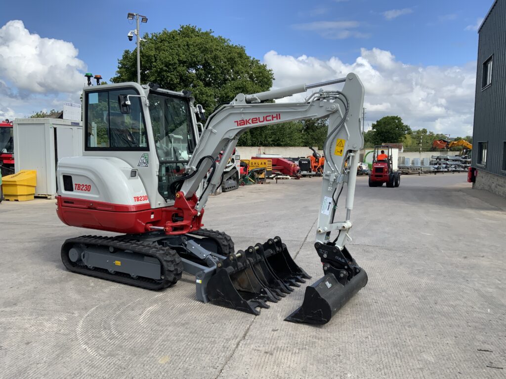New Unused Takeuchi TB230