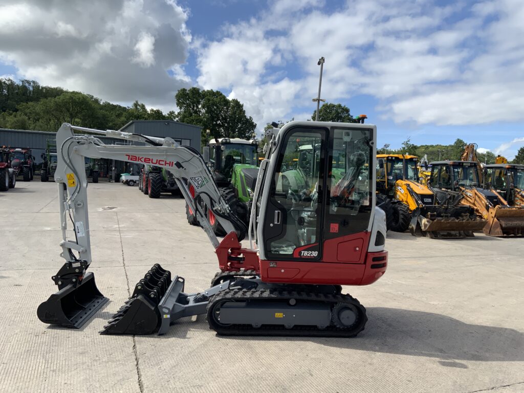 New Unused Takeuchi TB230