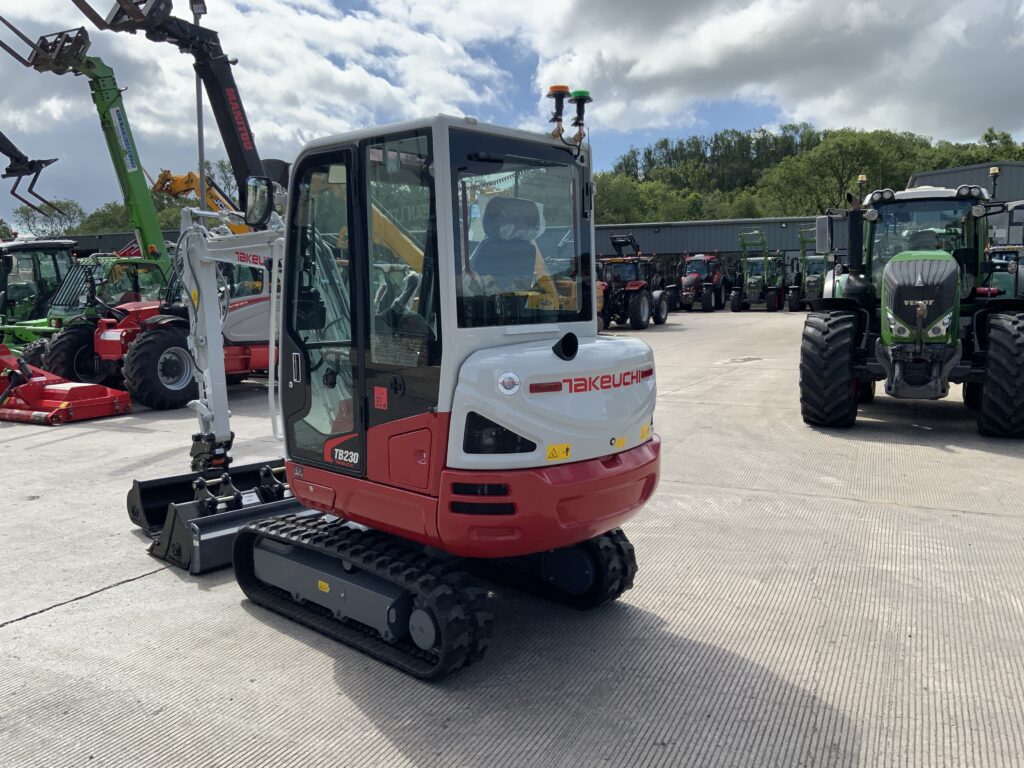 New Unused Takeuchi TB230