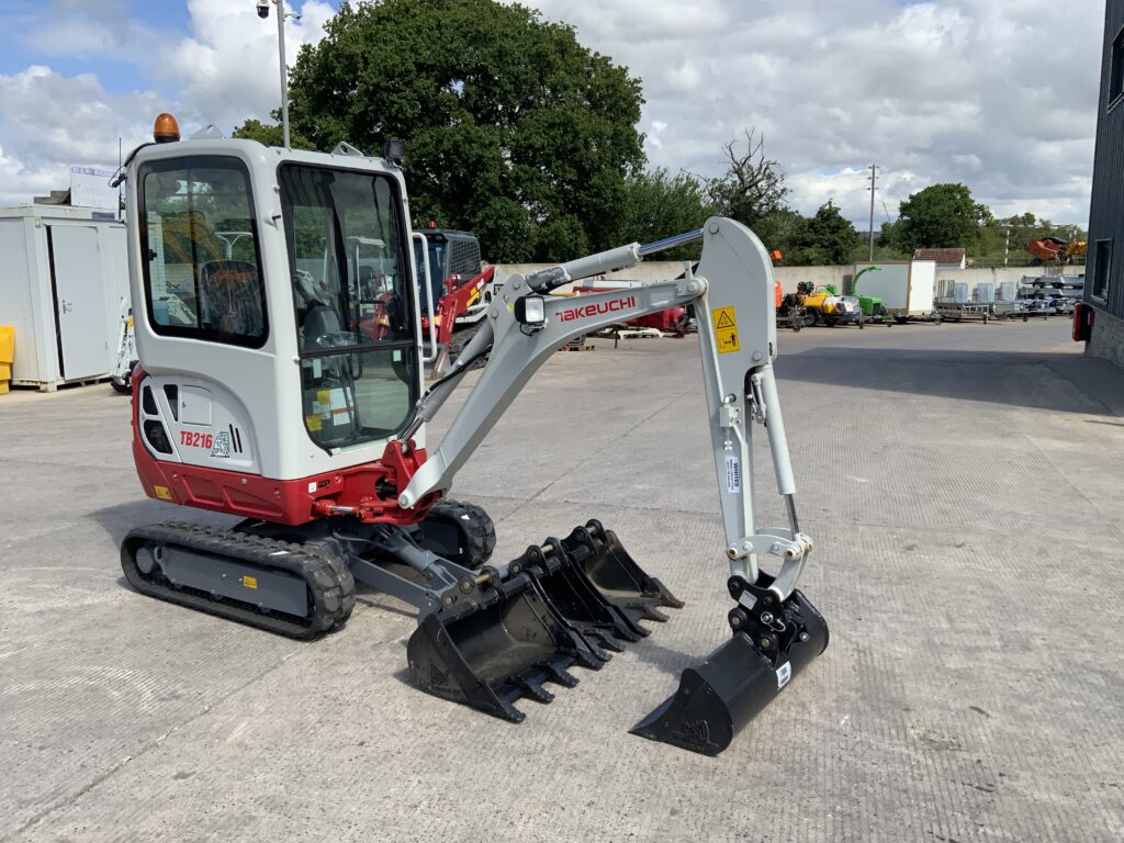 New Unused Takeuchi TB216