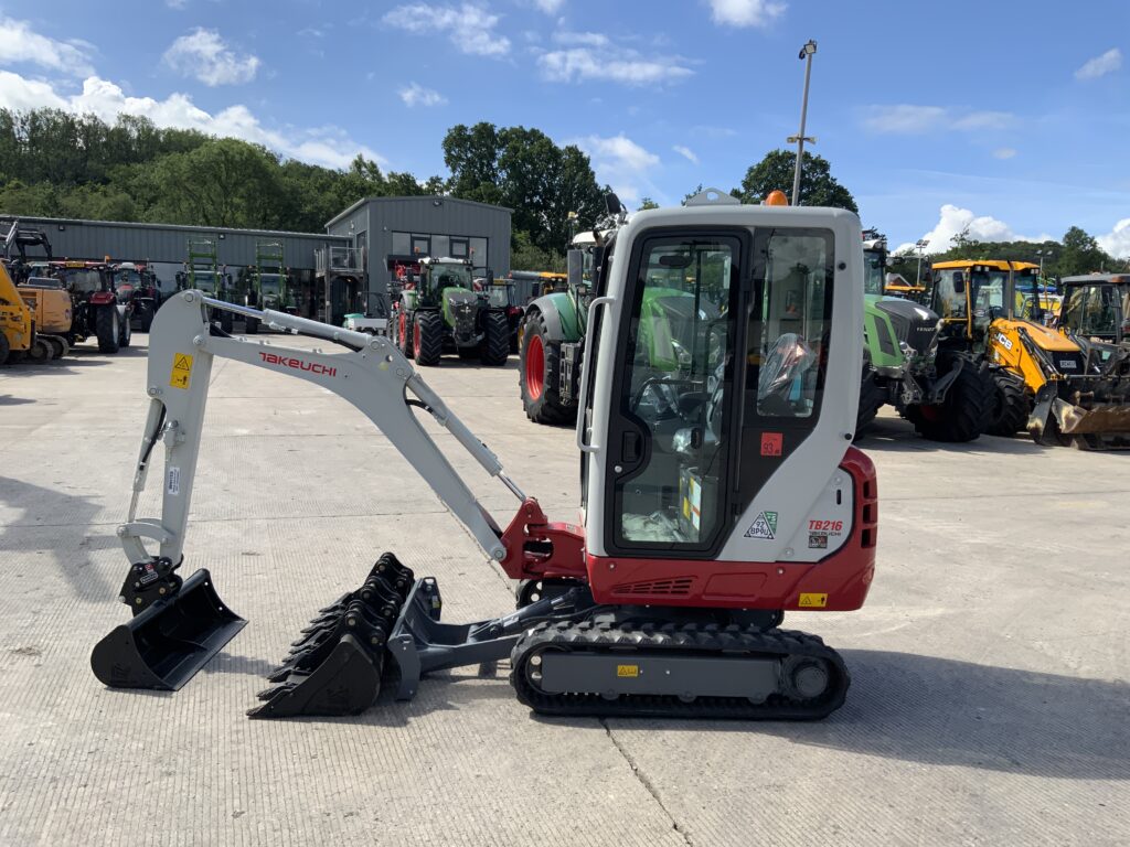 New Unused Takeuchi TB216