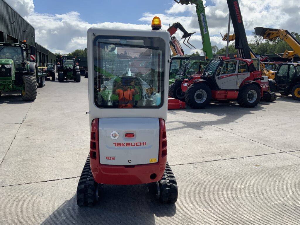 New Unused Takeuchi TB216