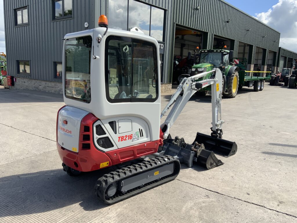 New Unused Takeuchi TB216