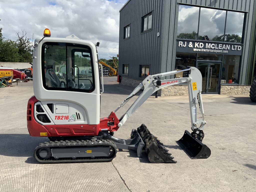 New Unused Takeuchi TB216