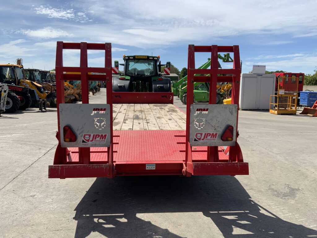 JPM22Ft Red Low Loader Trailer