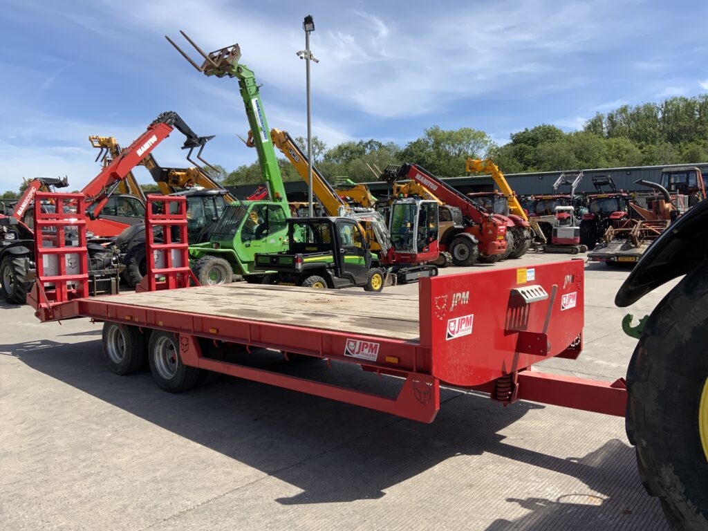 JPM22Ft Red Low Loader Trailer