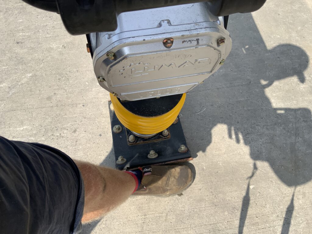 Lumag VS80s Upright Trench Wacker